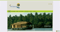 Desktop Screenshot of jaiganeshtours.com